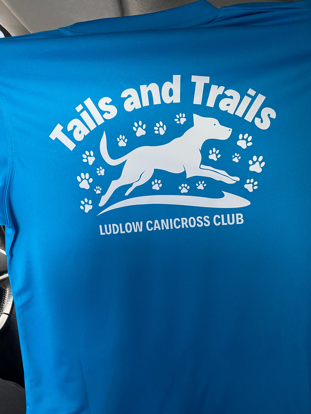 Tails and Trails Canicross Club Shirt