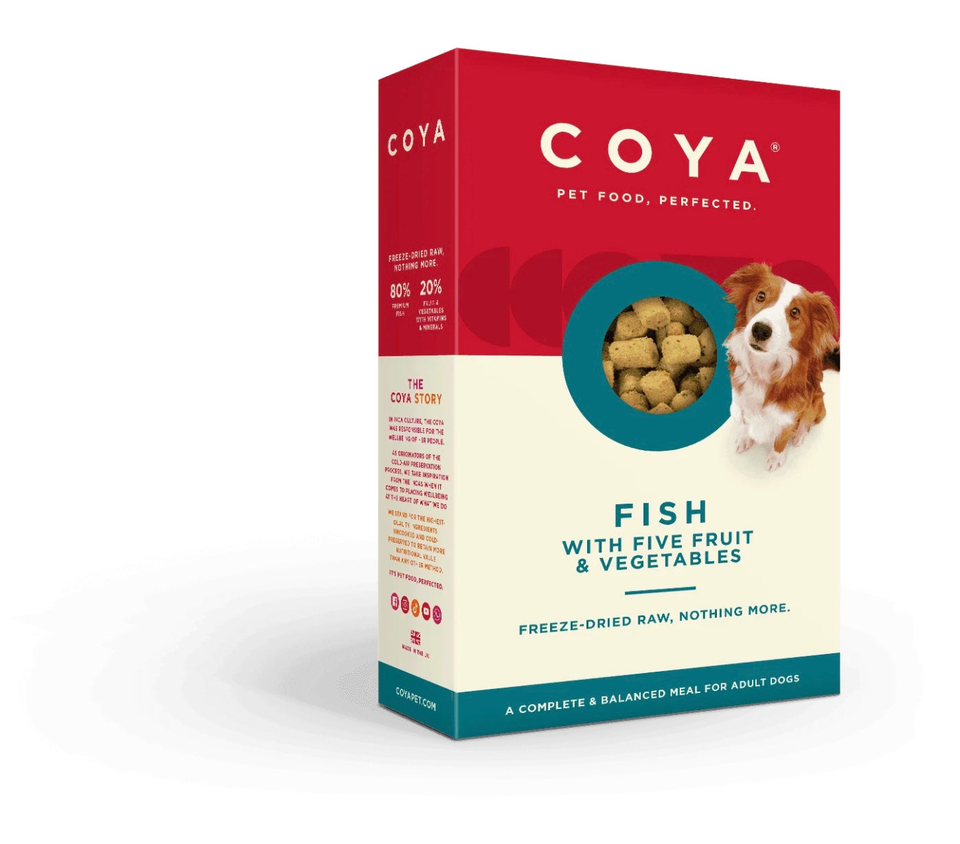 COYA Freeze Dried Fish Adult Dog Food