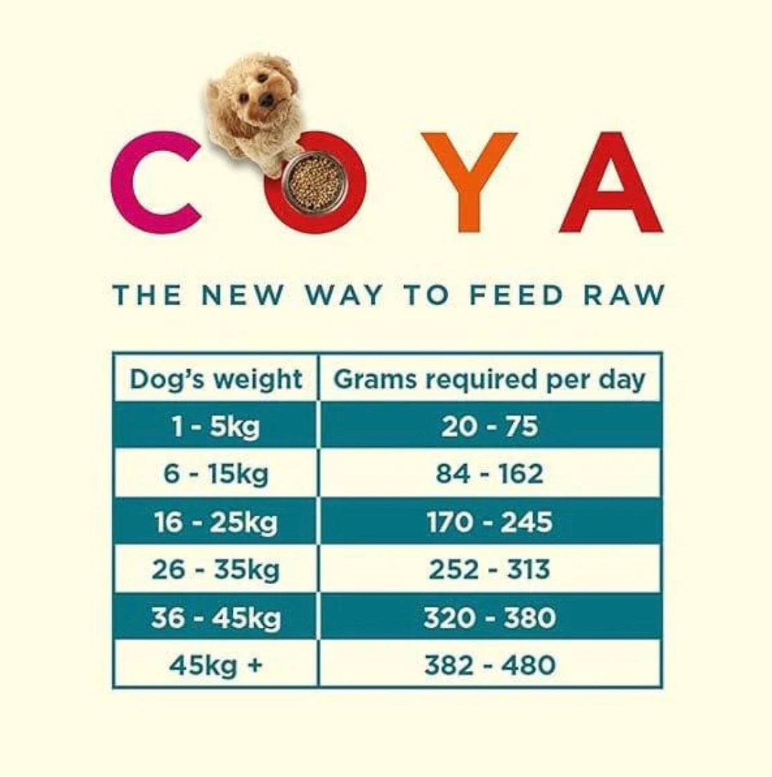 COYA Freeze Dried Fish Adult Dog Food